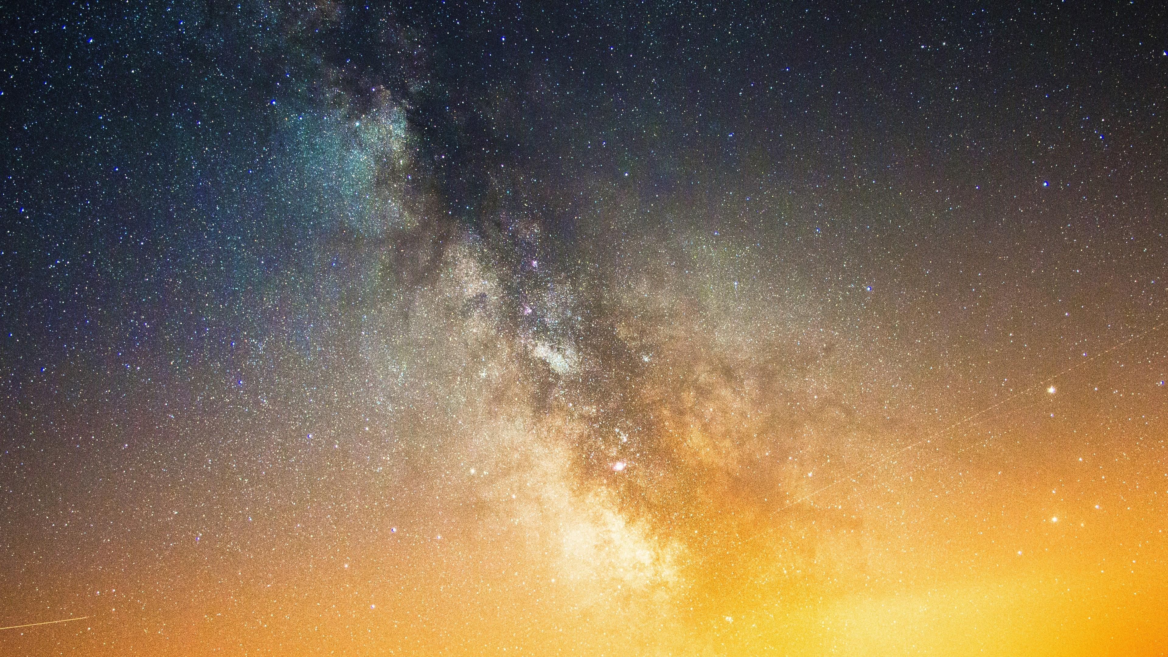 Via Lattea cielo stellato, 3840x2160 Ultra HD, 4K TV