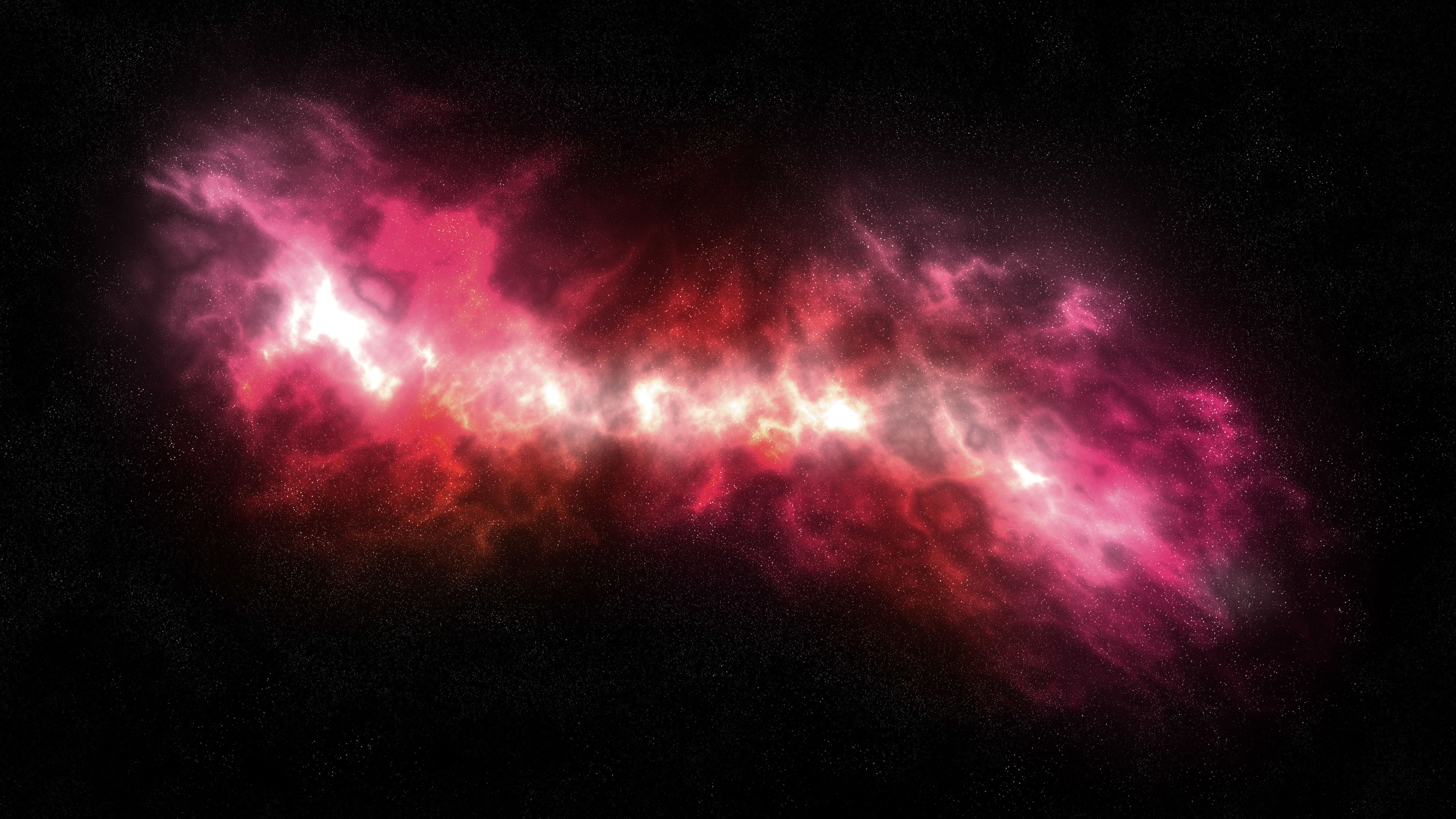 Nebulosa rosa e viola spazio, 3840x2160 4K, Desktop 4K
