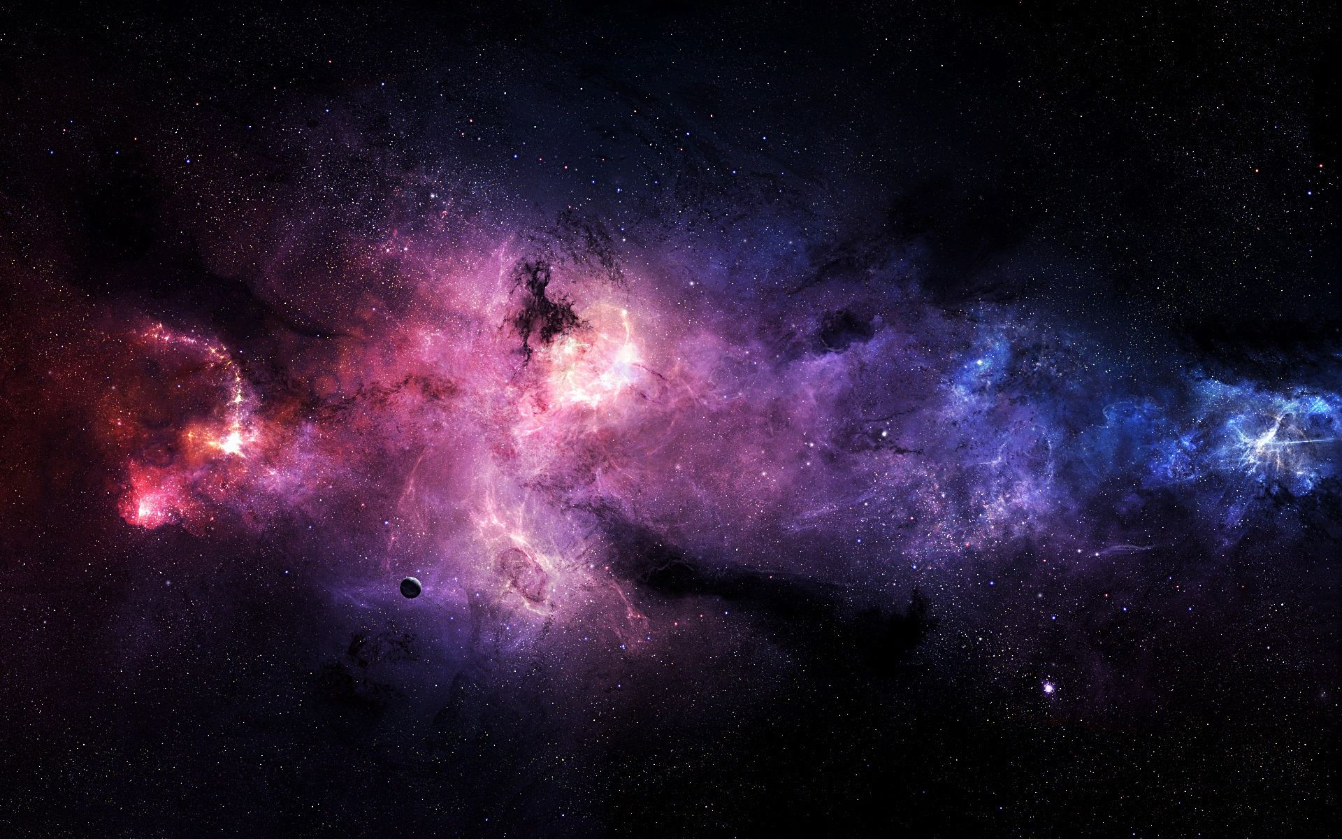 Nebulosa colorata stellata, 1920x1200 Full HD+, PC