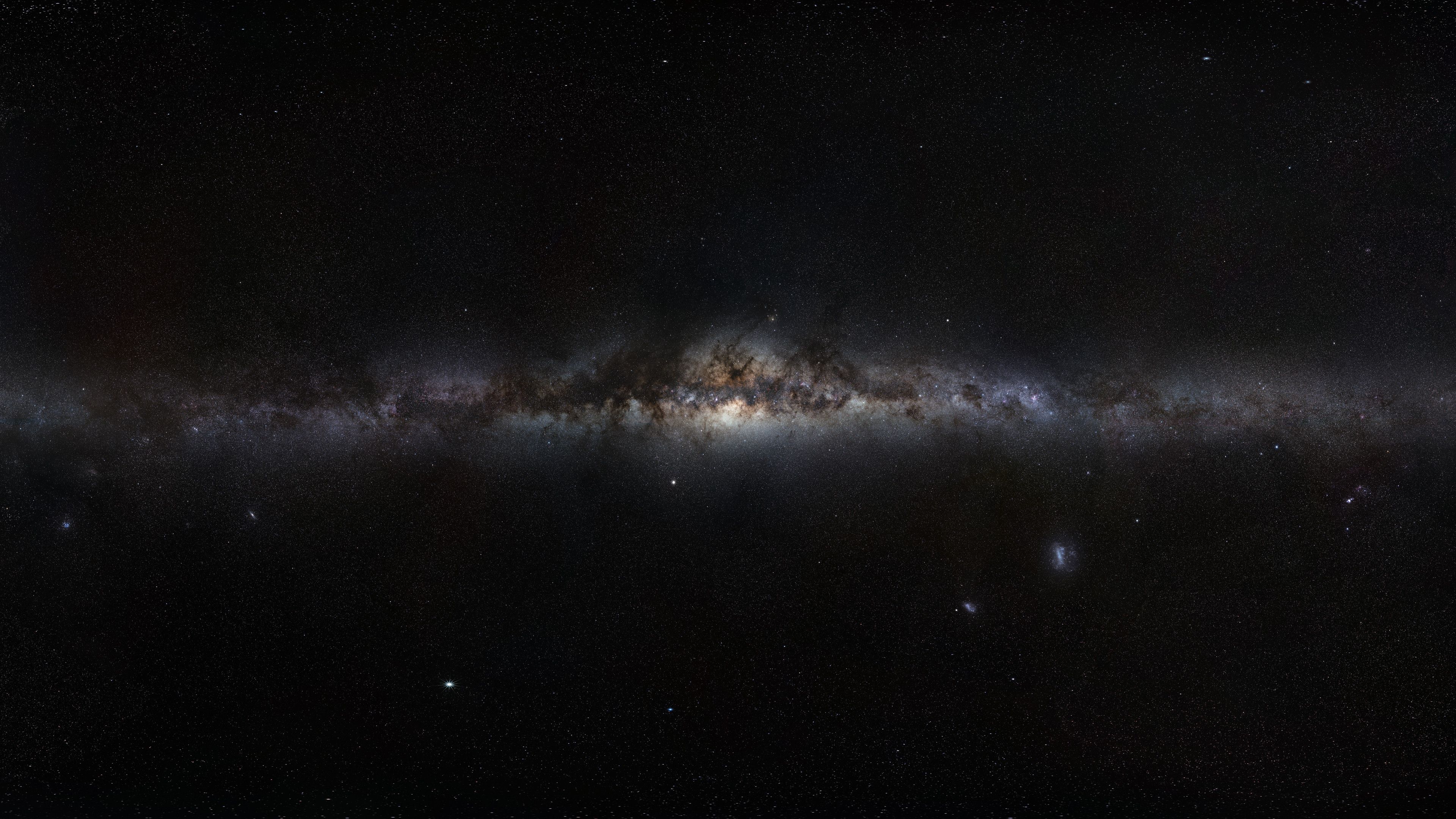 Via Lattea stellata nello spazio, 3840x2160 4K, Monitor 4K