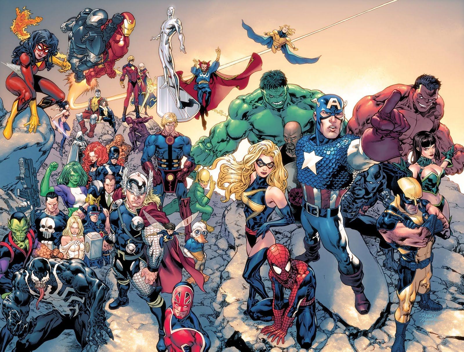 Personaggi Marvel gruppo eroi, 1600x1214 HD, ROG Asus Laptop