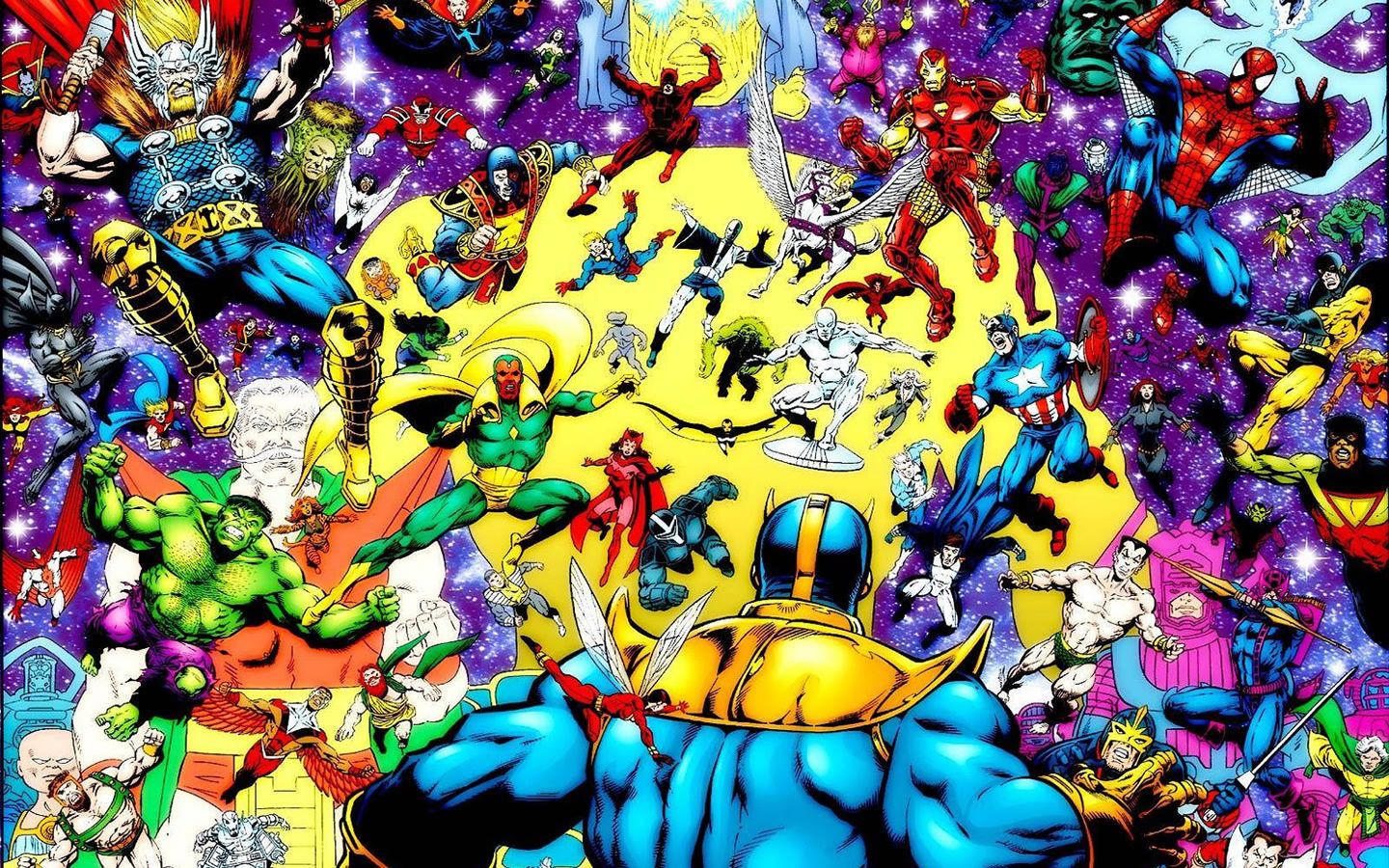 Eroi Marvel scontro cosmico, 1440x900 HD, Desktop