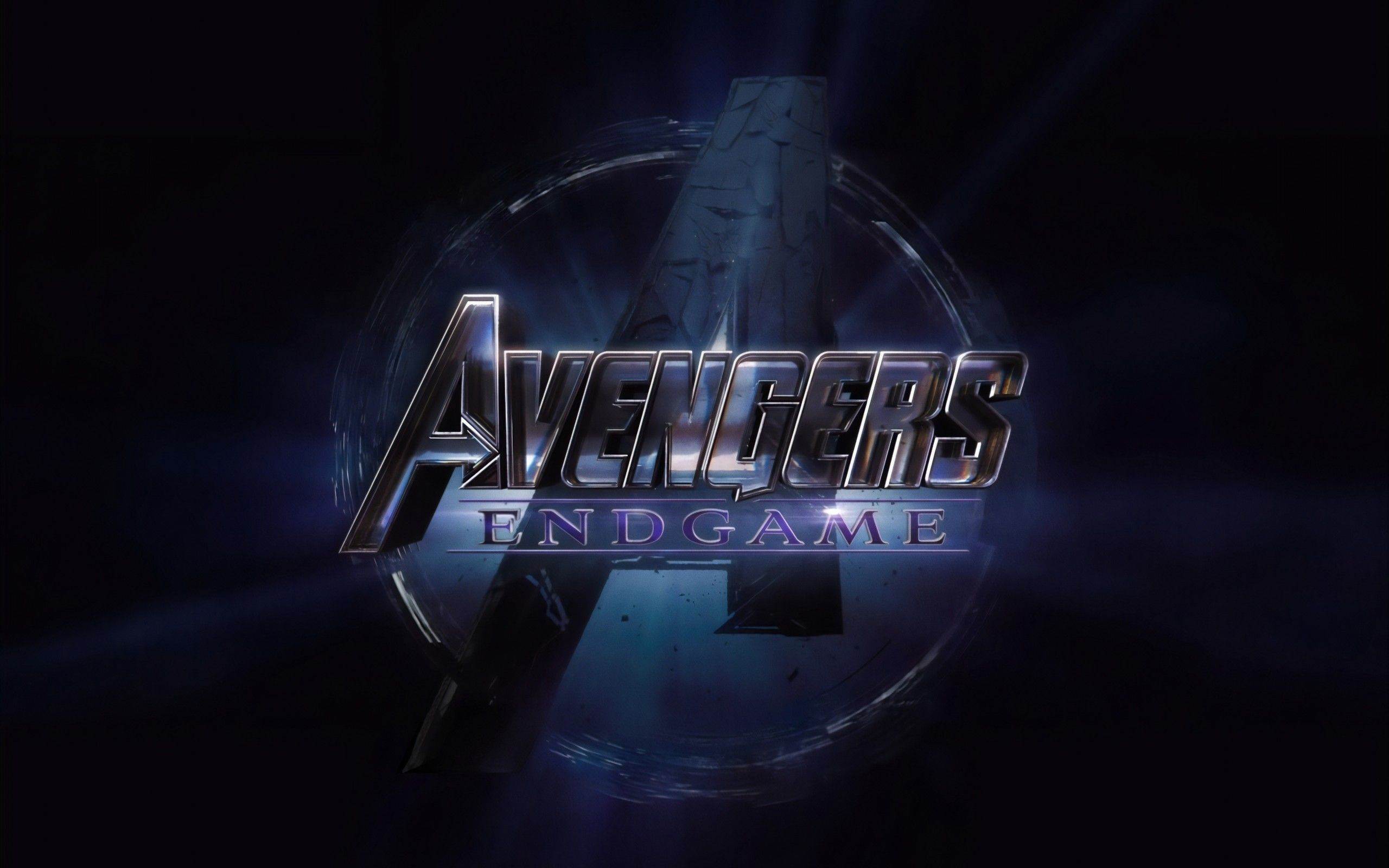 Logo Avengers Endgame, 2560x1600 2K+, PC