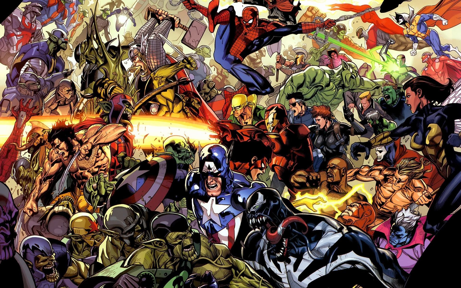 Battaglia eroi Marvel Avengers, 1920x1200 WUXGA, Desktop