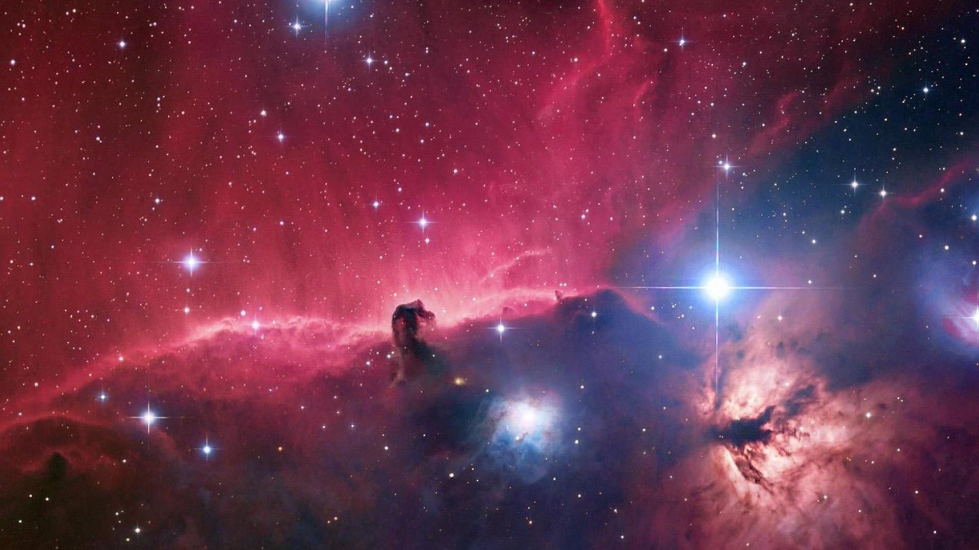 Nebulosa Testa di Cavallo rosa, 1920x1080 Full HD 1080p, Desktop