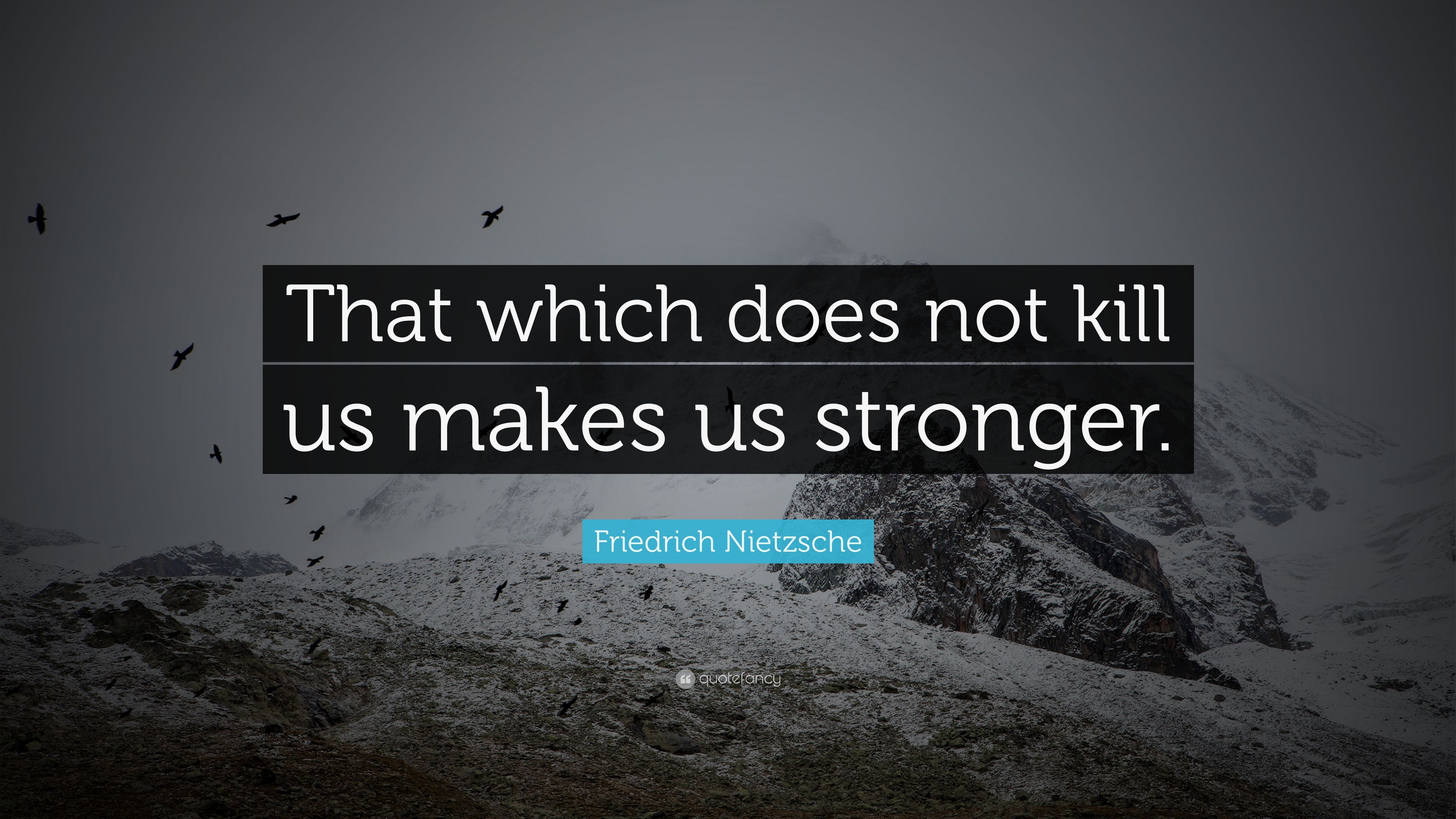 Citazione motivazionale Nietzsche montagna, 3840x2160 UHD, PC 4K