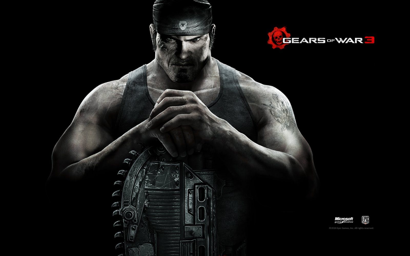 Marcus Fenix Gears of War 3, 1600x1000 HD, Lenovo Legion