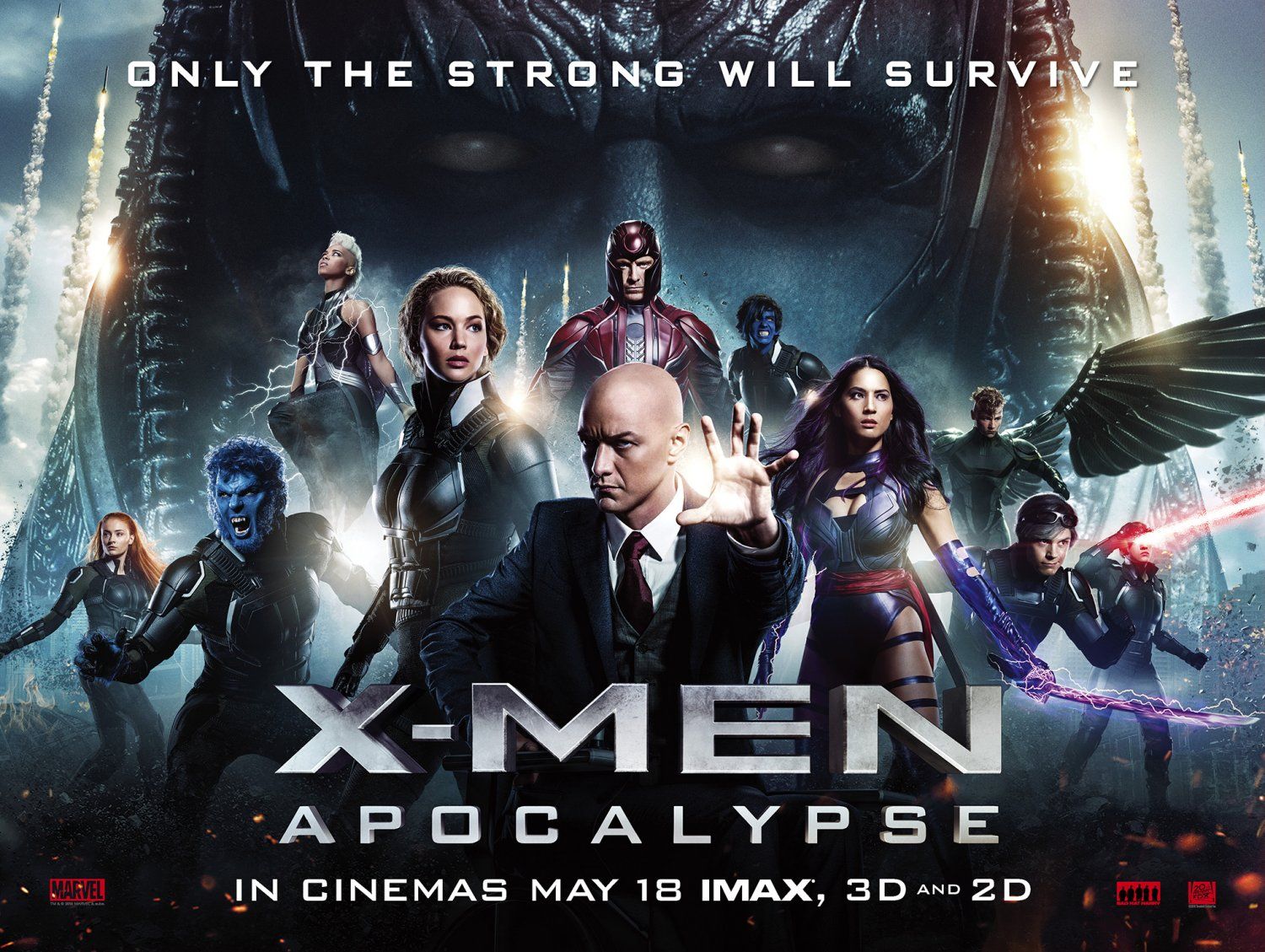 Poster X-Men Apocalypse, 1500x1129 HD, Desktop