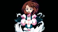 Ochaco Uraraka BNHA rosa, 3840x2160 4K, PC Desktop
