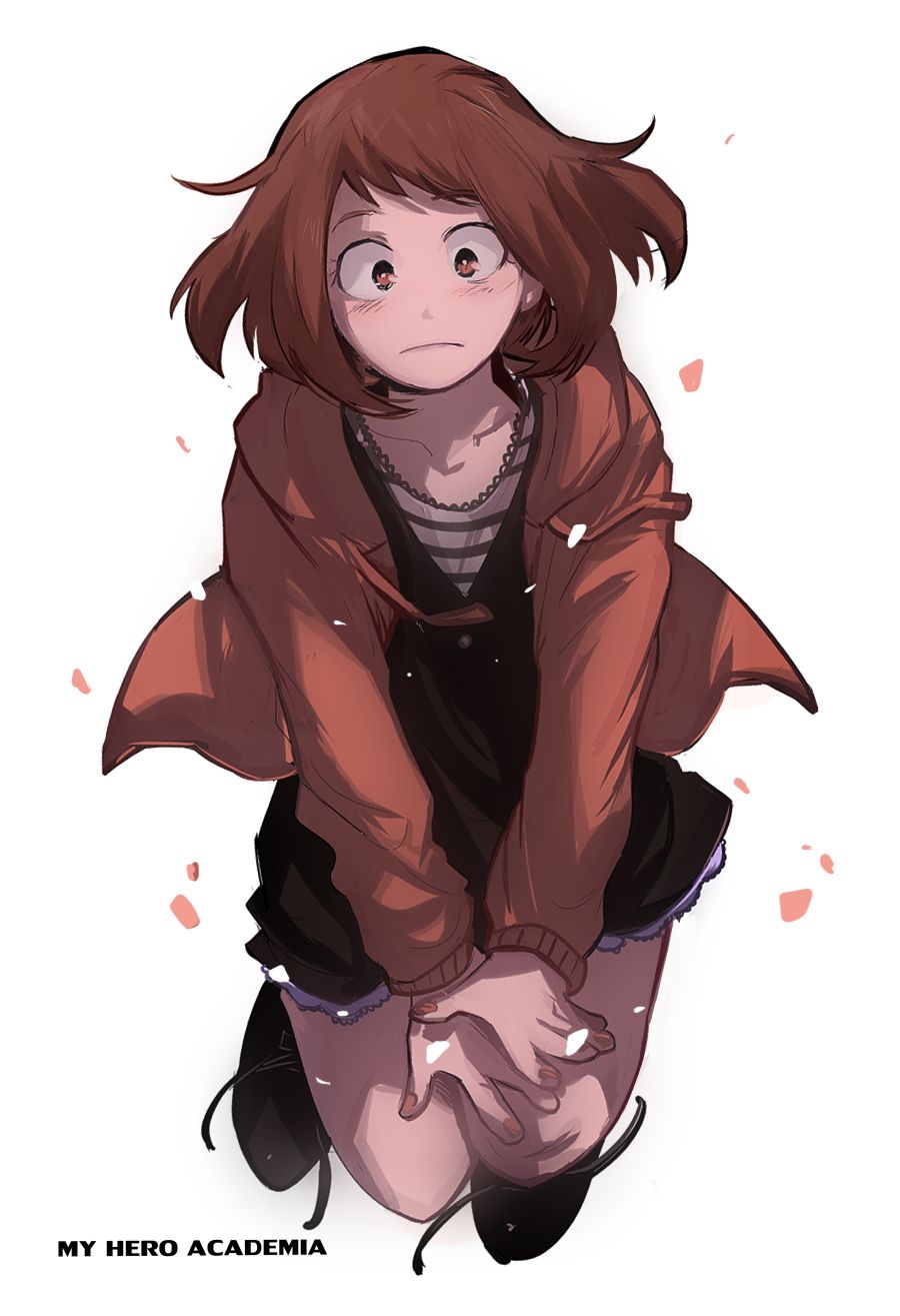 Uraraka Ochako, My Hero Academia, eroi, 900x1315 Full HD Verticale, iPhone