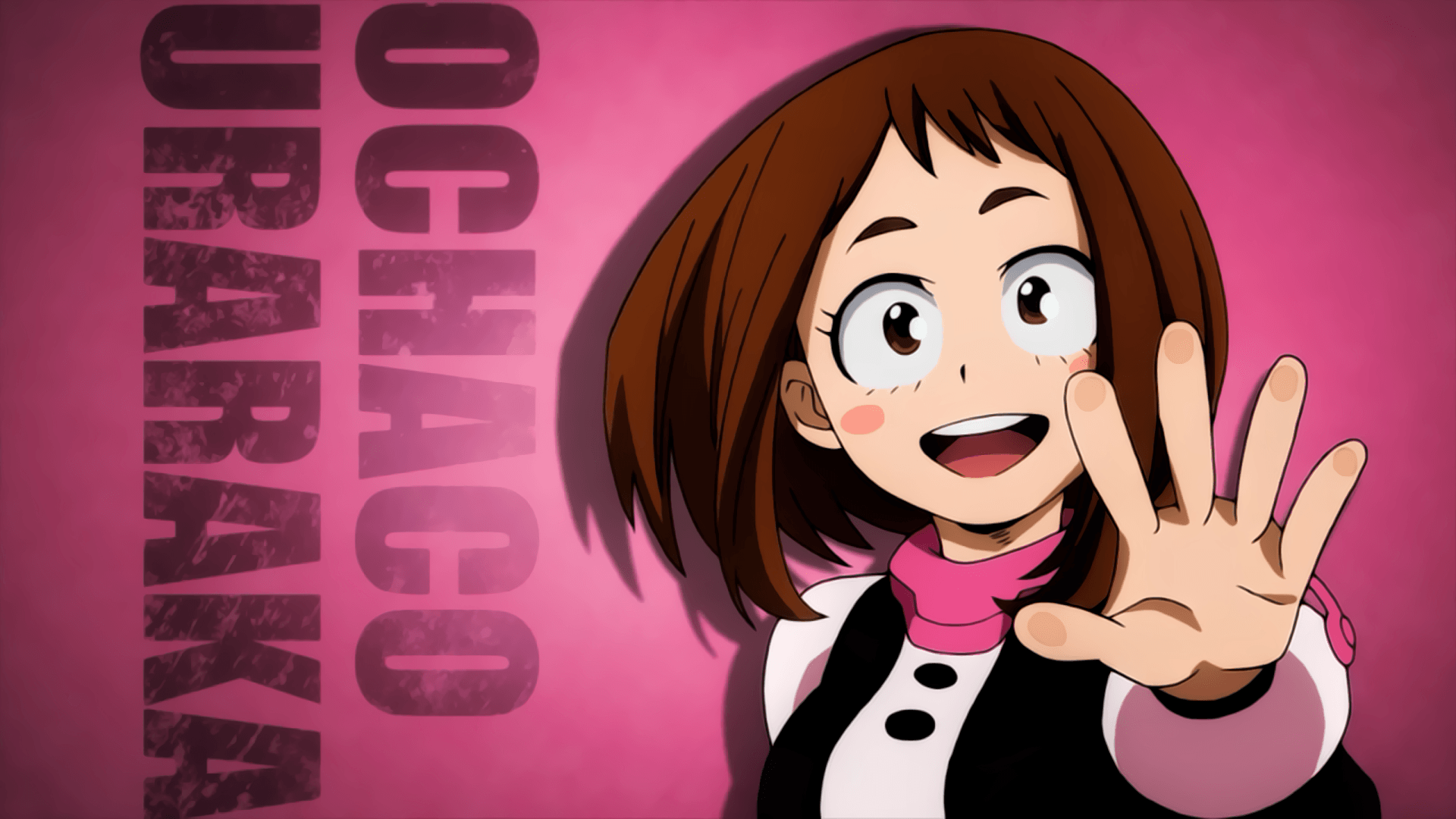 Ochaco Uraraka, My Hero Academia, eroi, 1920x1080 Full HD, Monitor Gaming