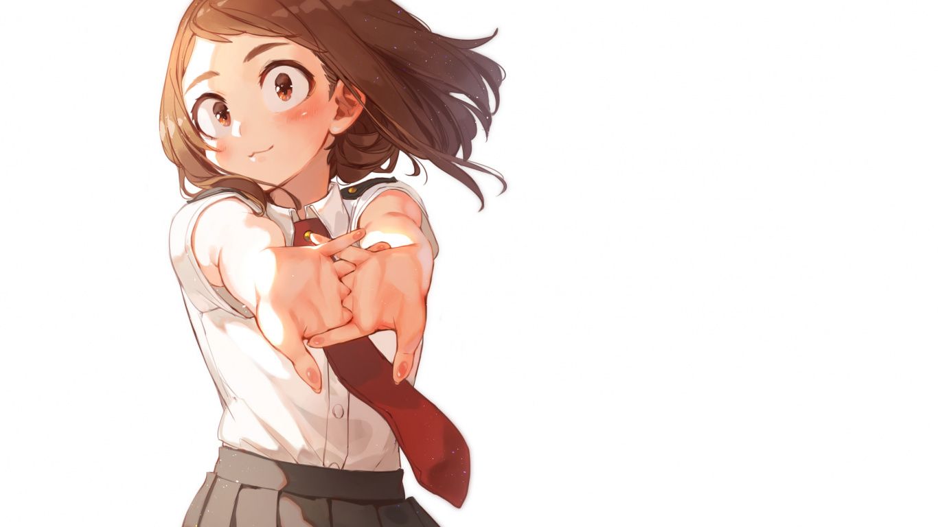 Uraraka, My Hero Academia, 1366x768 720p, PC