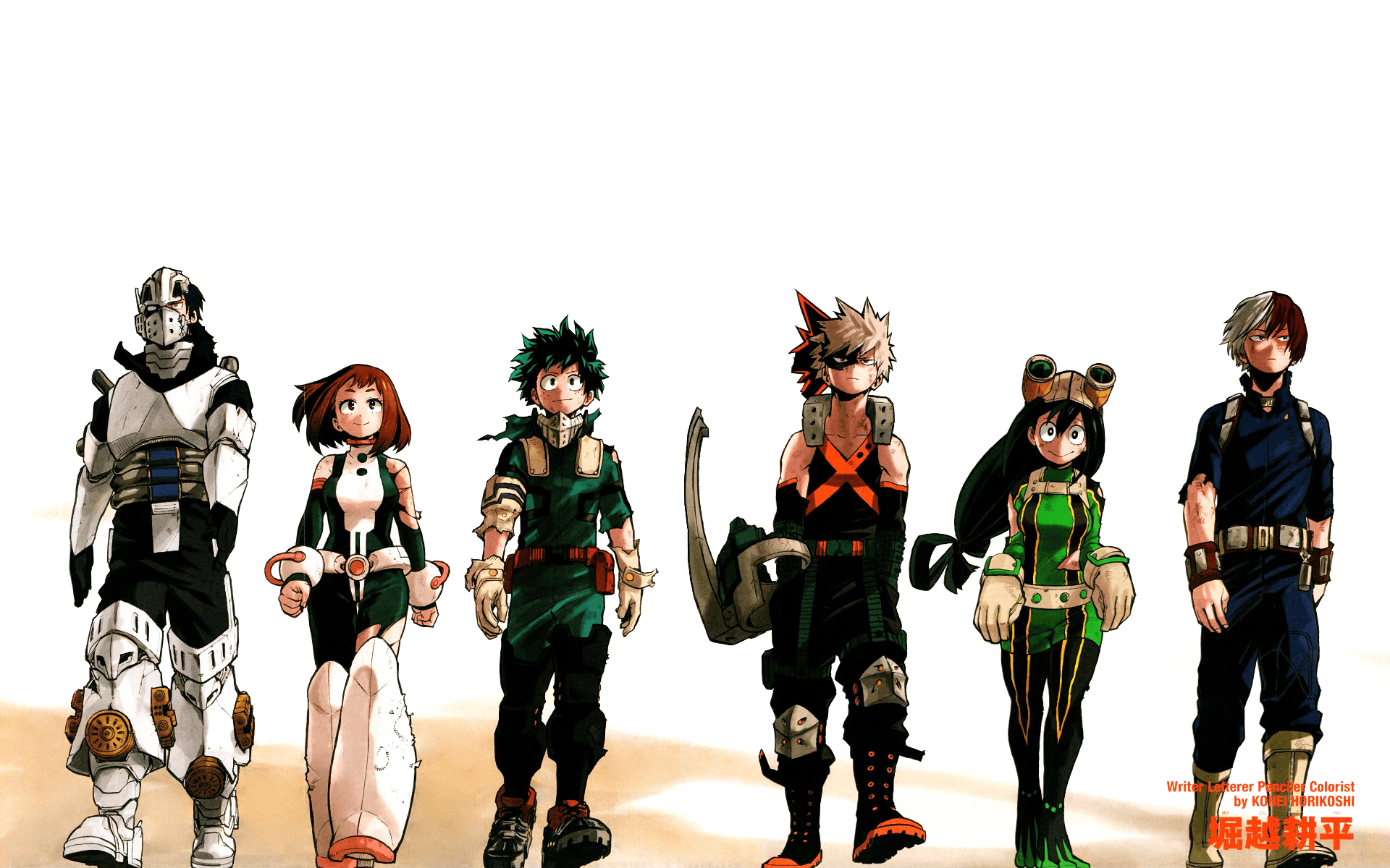 Personaggi My Hero Academia gruppo, 3840x2160 Ultra HD, PC