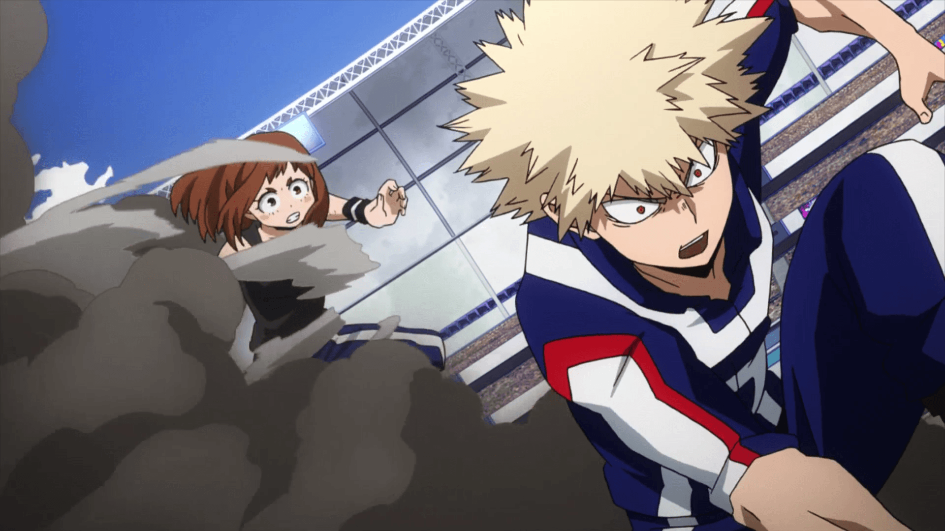 Uraraka fluttuante My Hero Academia, 1280x720 720p, Monitor Gaming