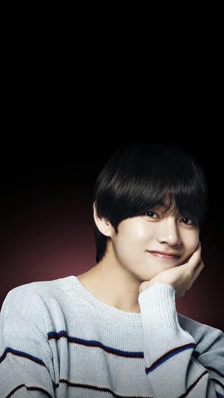 V BTS ritratto sorridente, 720x1280 Full HD Verticale, iPhone