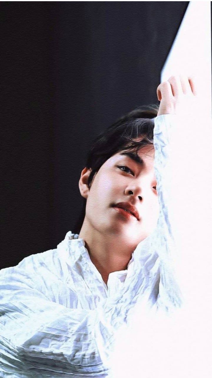 V BTS camicia bianca, 720x1280 Full HD Verticale, iPhone