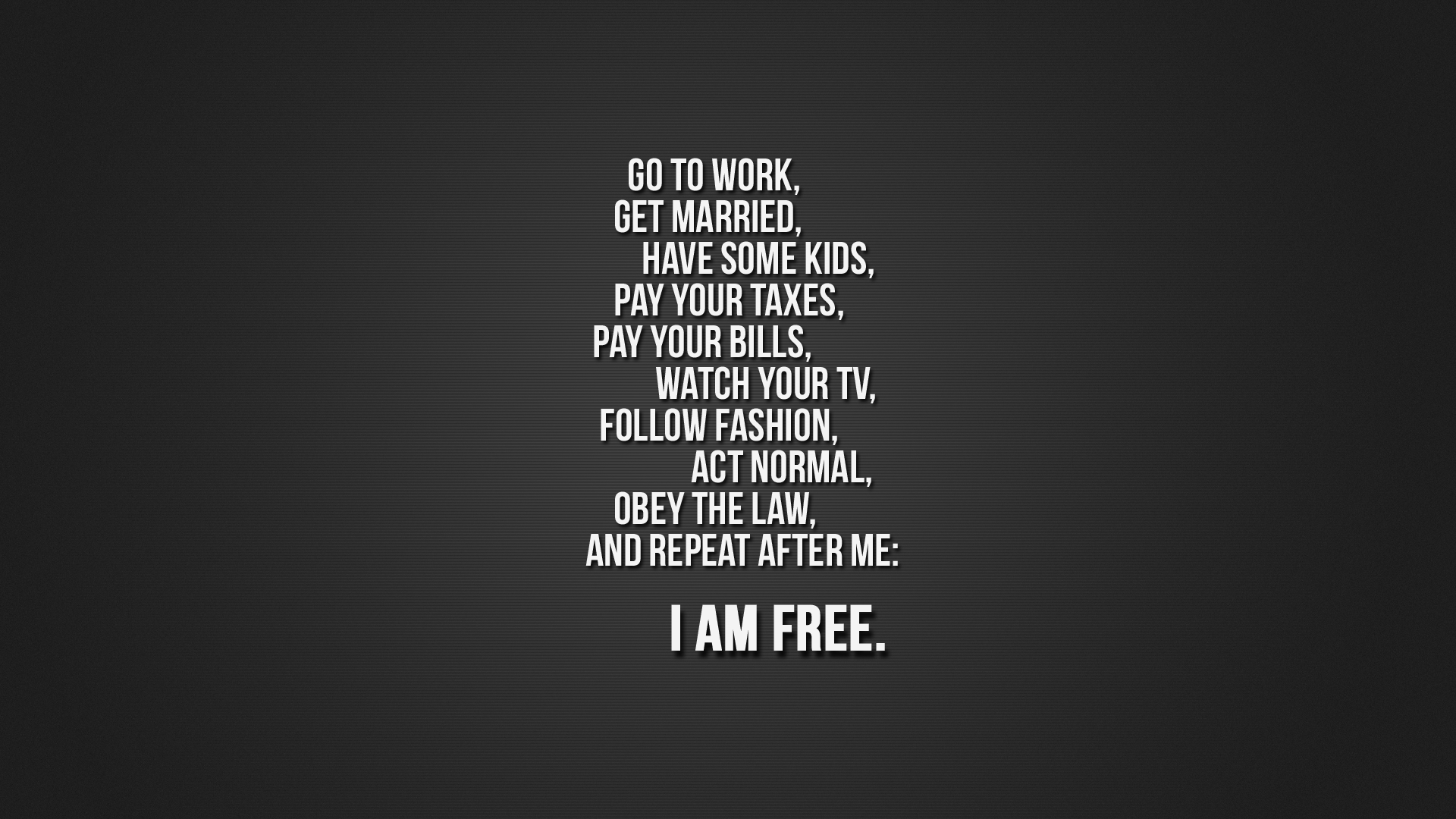 Citazione V per Vendetta testo, 1920x1080 Full HD, Laptop