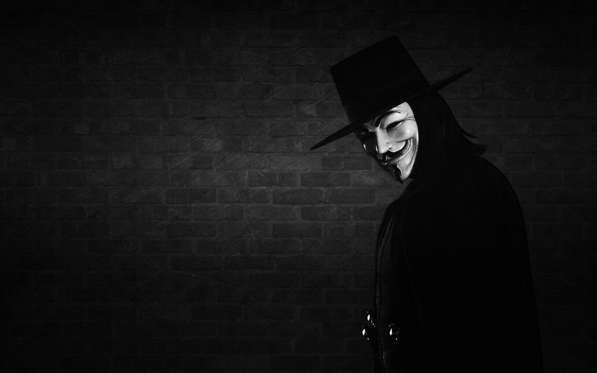 Maschera Guy Fawkes V Vendetta, 1920x1200 Full HD+, Laptop