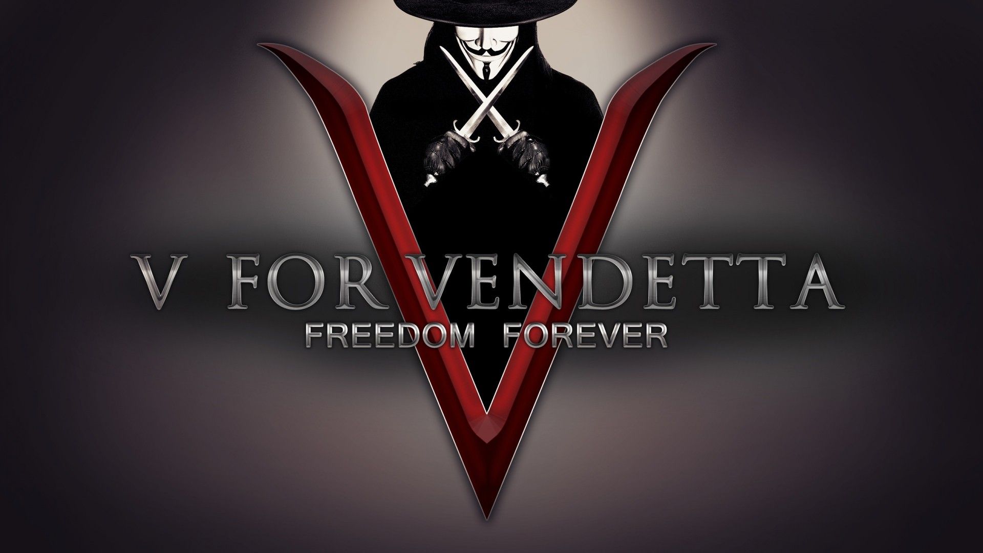 Maschera Guy Fawkes V for Vendetta, 1920x1080 Full HD, Desktop