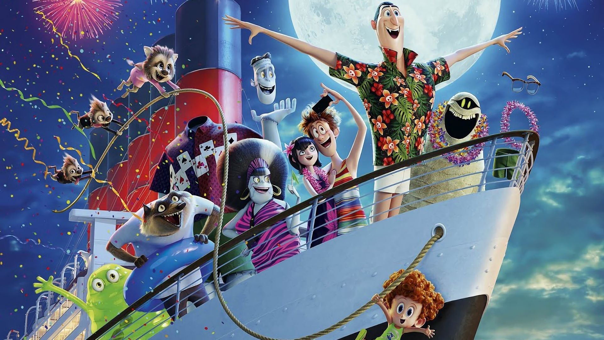 Hotel Transylvania 3 personaggi nave, 1920x1080 1080p, Laptop