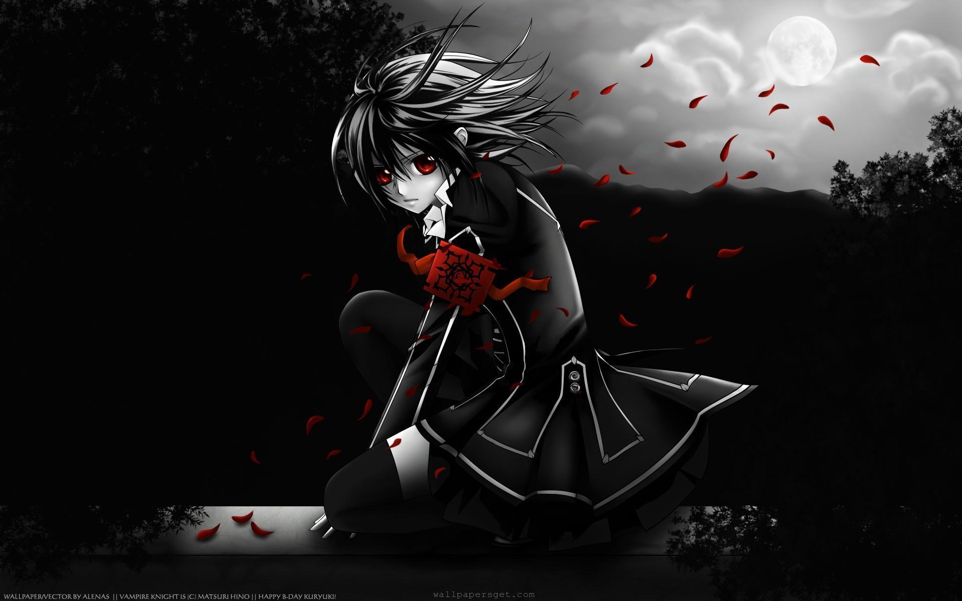 Vampiro anime notte oscura, 1920x1200 Full HD+, PC