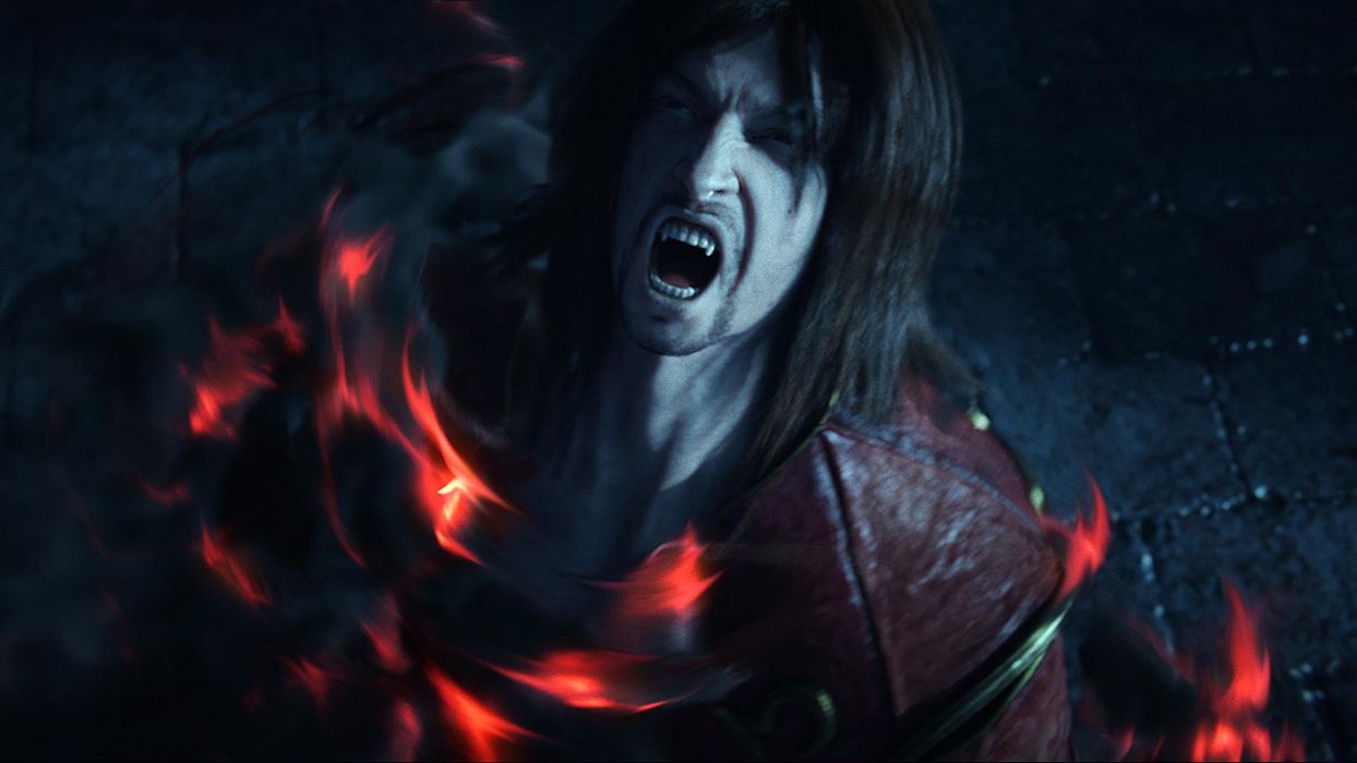 Castlevania vampiro anime scuro, 1244x700 HD, Desktop