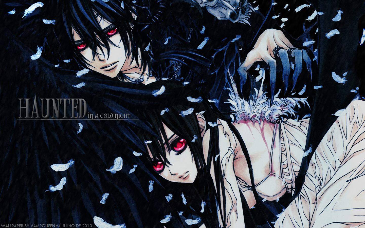 Yuki e Kaname, Vampire Knight, 1440x900 HD, Desktop