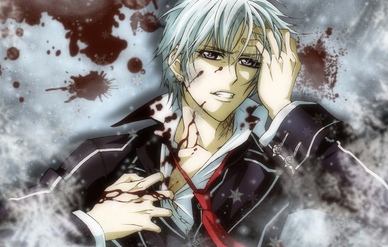 Kiryu Vampire Knight sangue, 1332x850 720p, MacBook Air