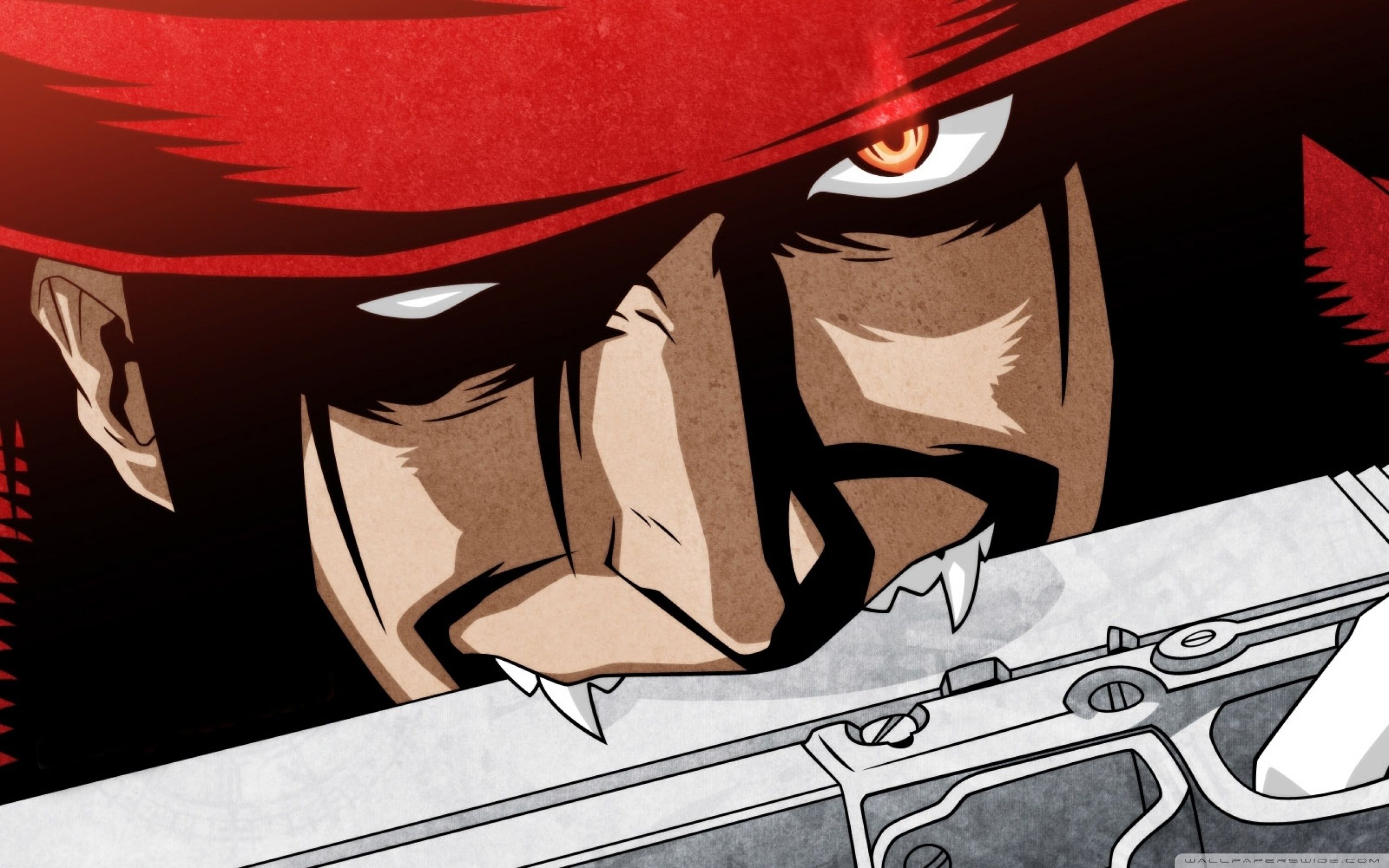 Alucard Hellsing con pistola, 2560x1600 2K+, PC