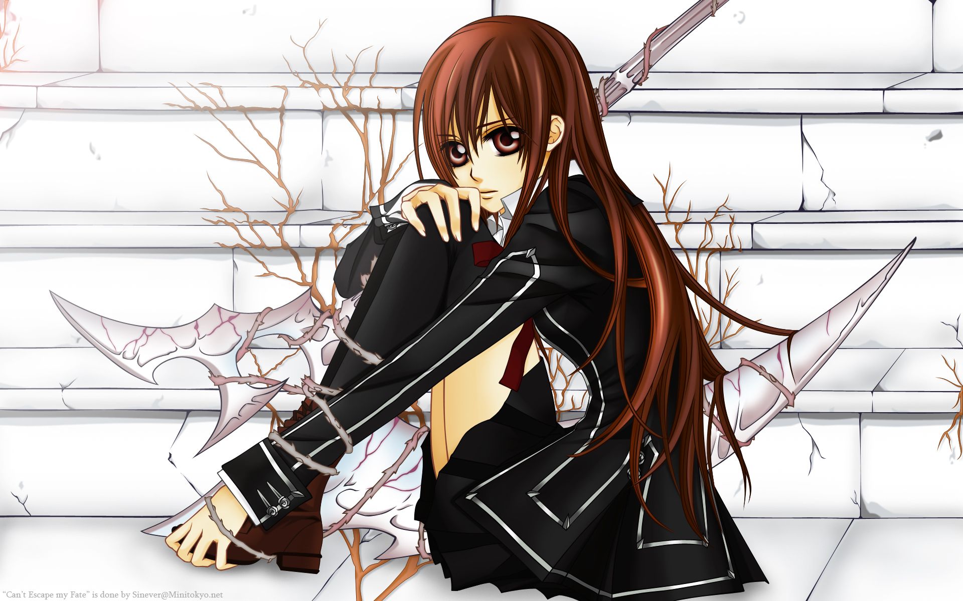 Vampire Knight ragazza anime, 1920x1200 Full HD+ WUXGA, iMac