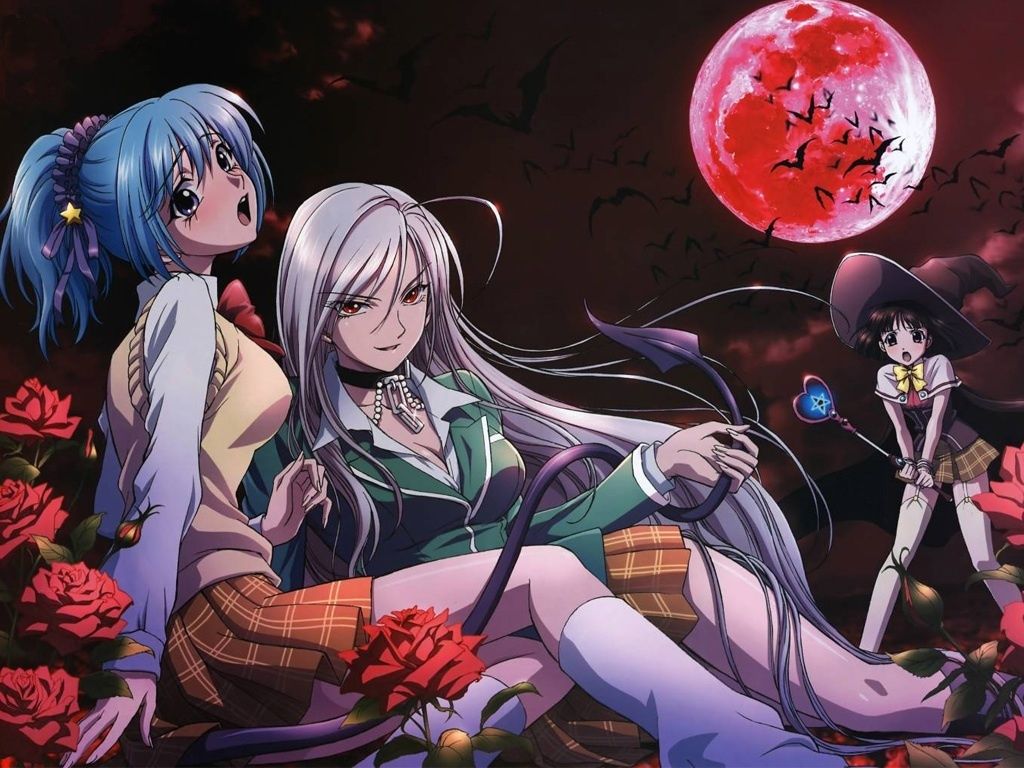 Rosario Vampire personaggi anime, 1024x768 HD, Laptop