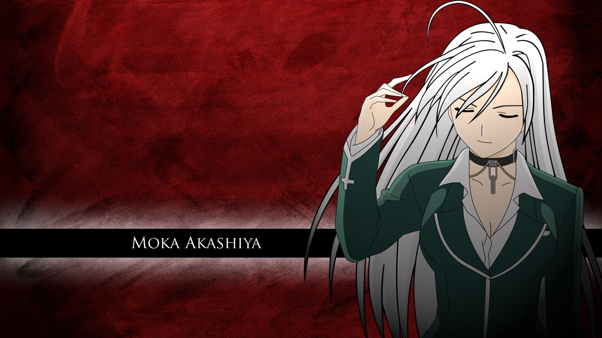 Moka Akashiya Rosario Vampire, 1920x1080 Full HD, Laptop