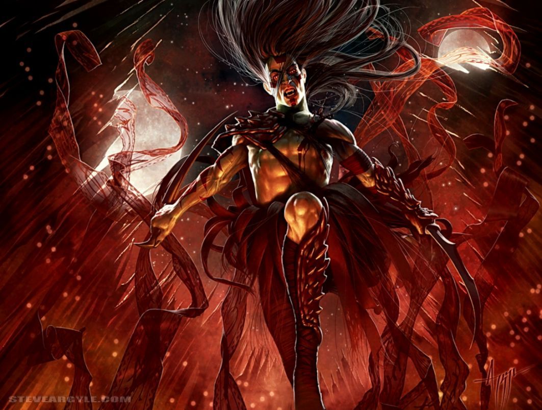 Vampiro rosso Magic the Gathering, 1063x803 HD, Laptop