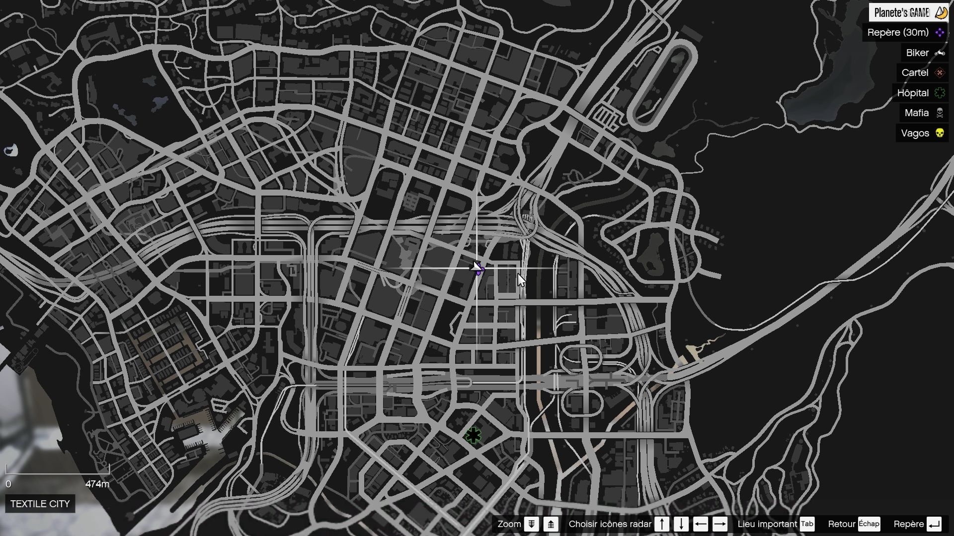 Mappa GTA V bianco nero, 1920x1080 1080p, Desktop