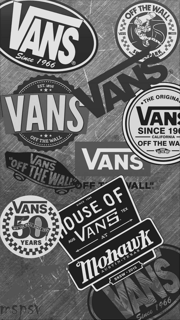 Logo Vans su muro texturizzato, 1600x1000 HD Ready, Notebook Gaming