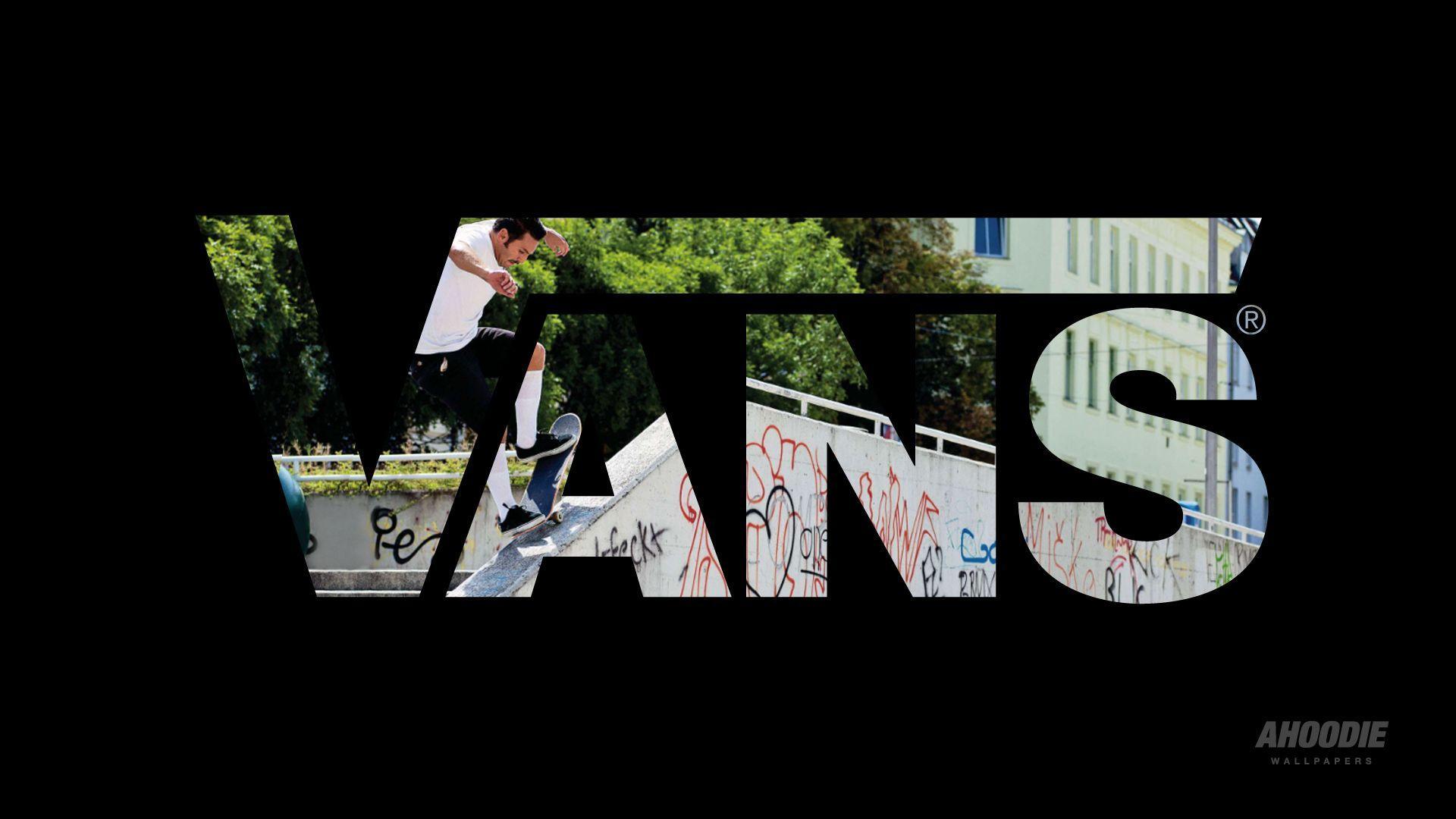 Logo Vans nero, 1920x1080 1080p, Laptop