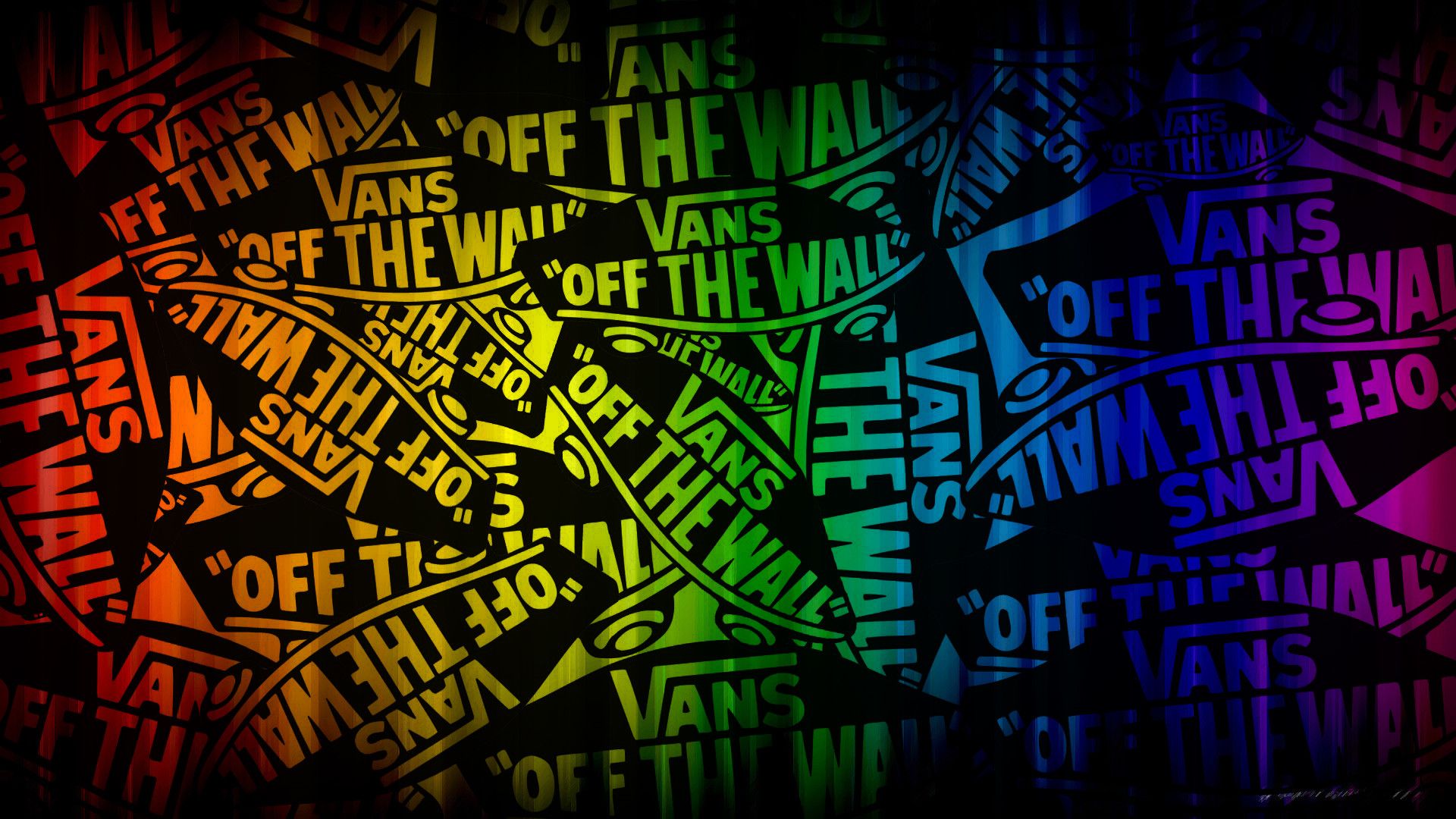 Logo Vans Off The Wall verde, 1080x1920 Verticale, Mobile