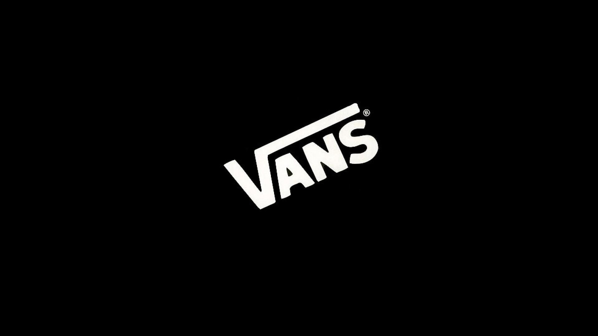 Logo Vans bianco nero, 1920x1080 Full HD, PC Desktop