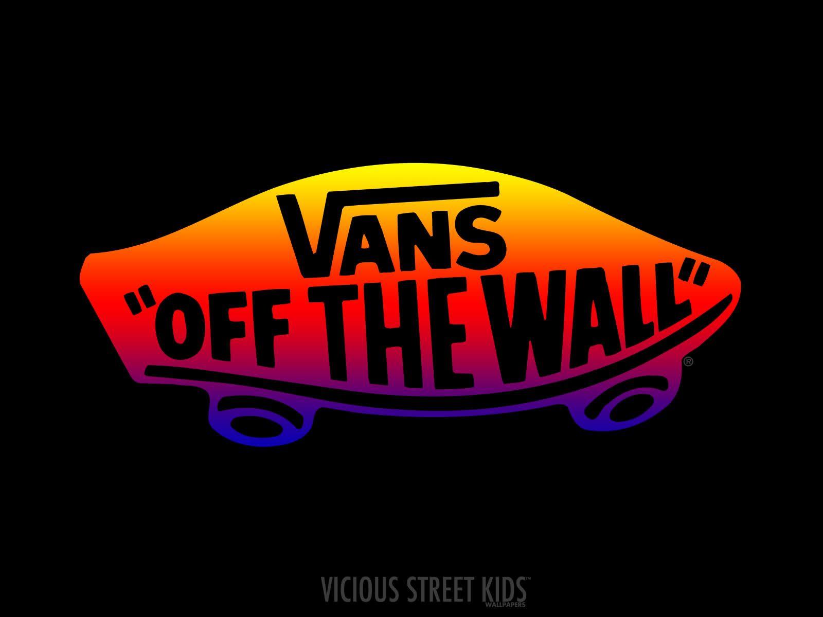 Logo Vans bianco su nero, 1920x1080 1080p, Desktop