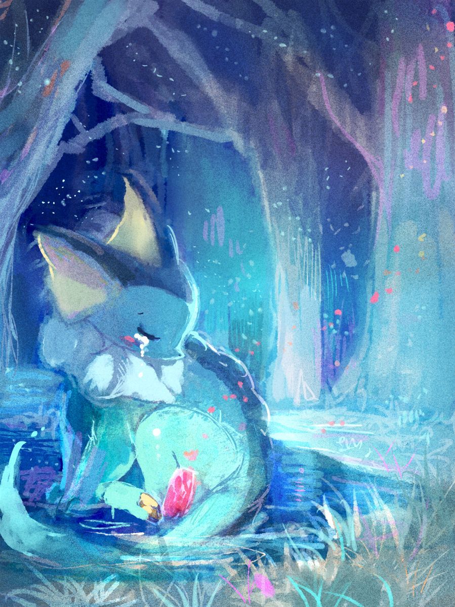 Vaporeon nella foresta, 899x1198 Verticale, Telefono