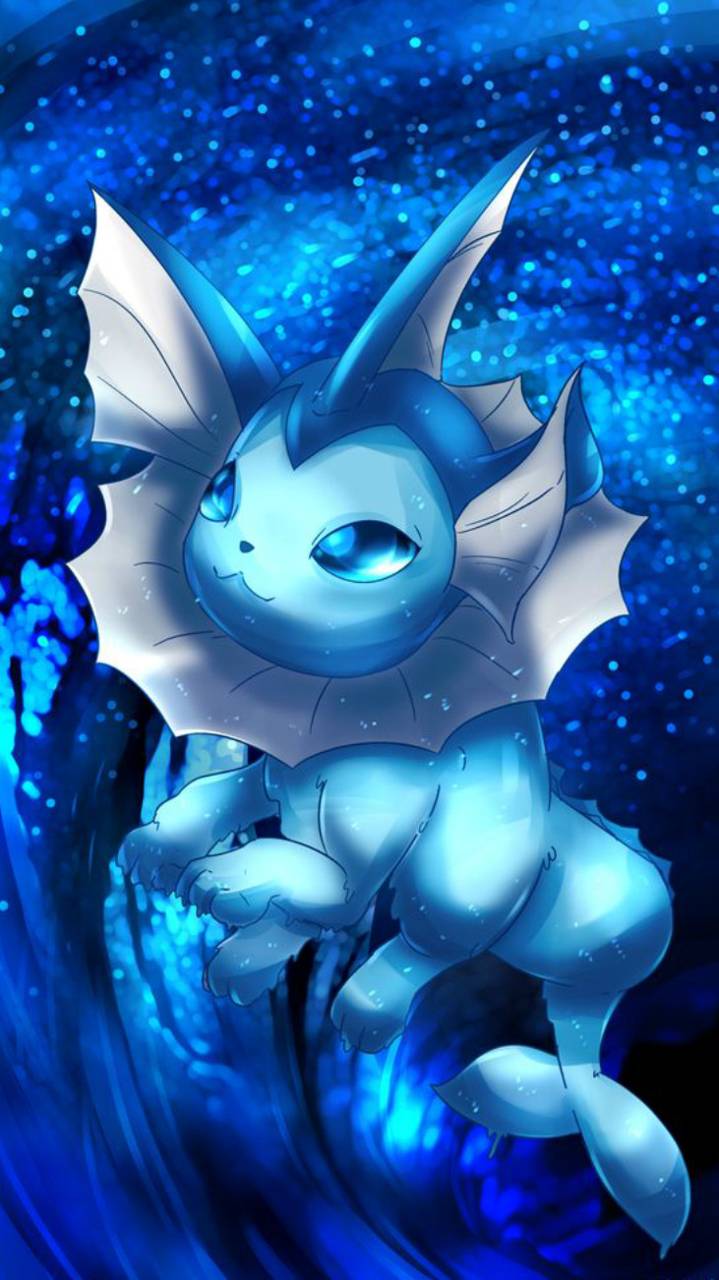 Vaporeon Pokémon acqua blu, 719x1280 Verticale, Xiaomi