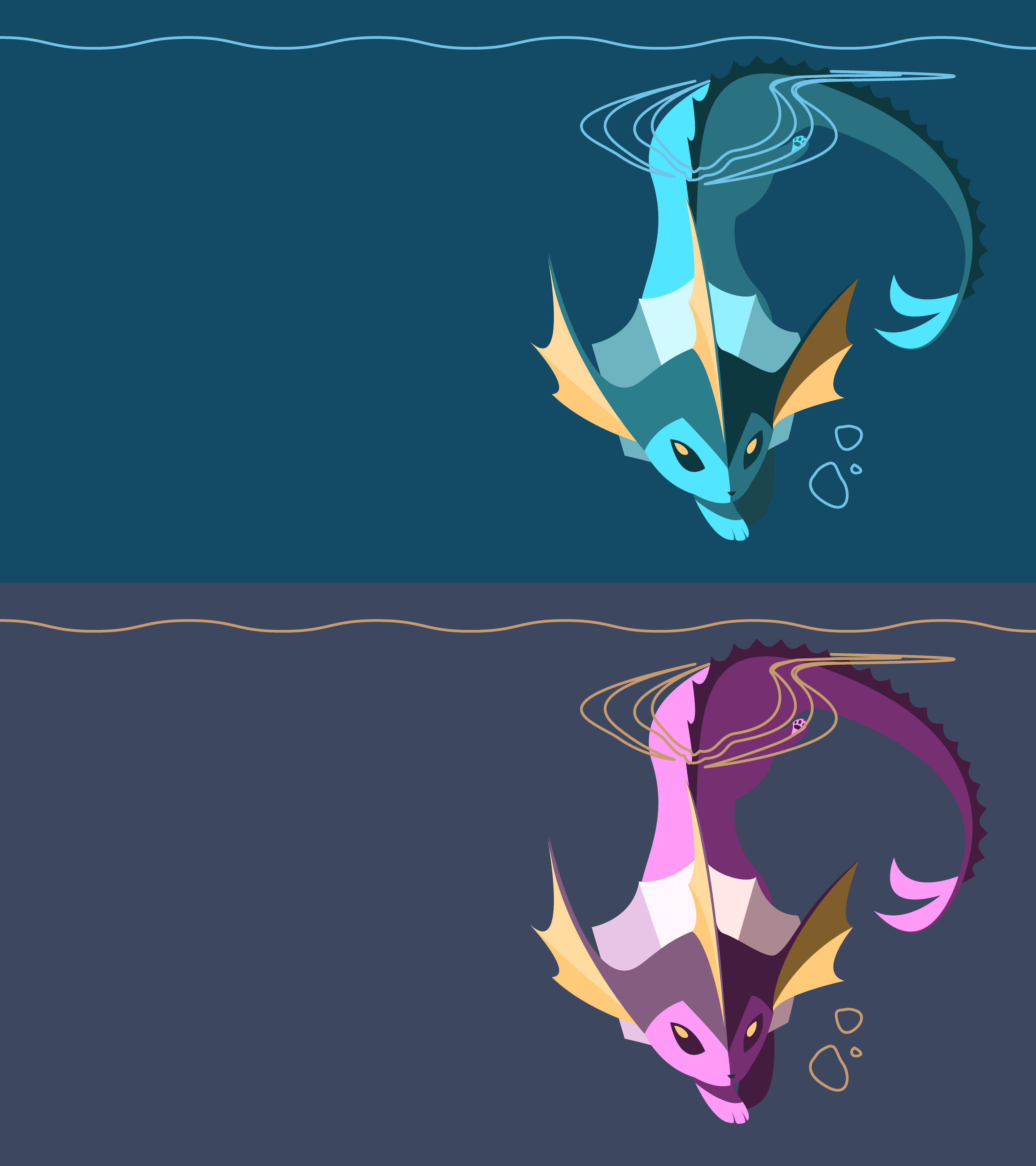 Jolteon, Flareon e Vaporeon Pokemon, creature tascabili, 3840x3240 UHD, PC 4K