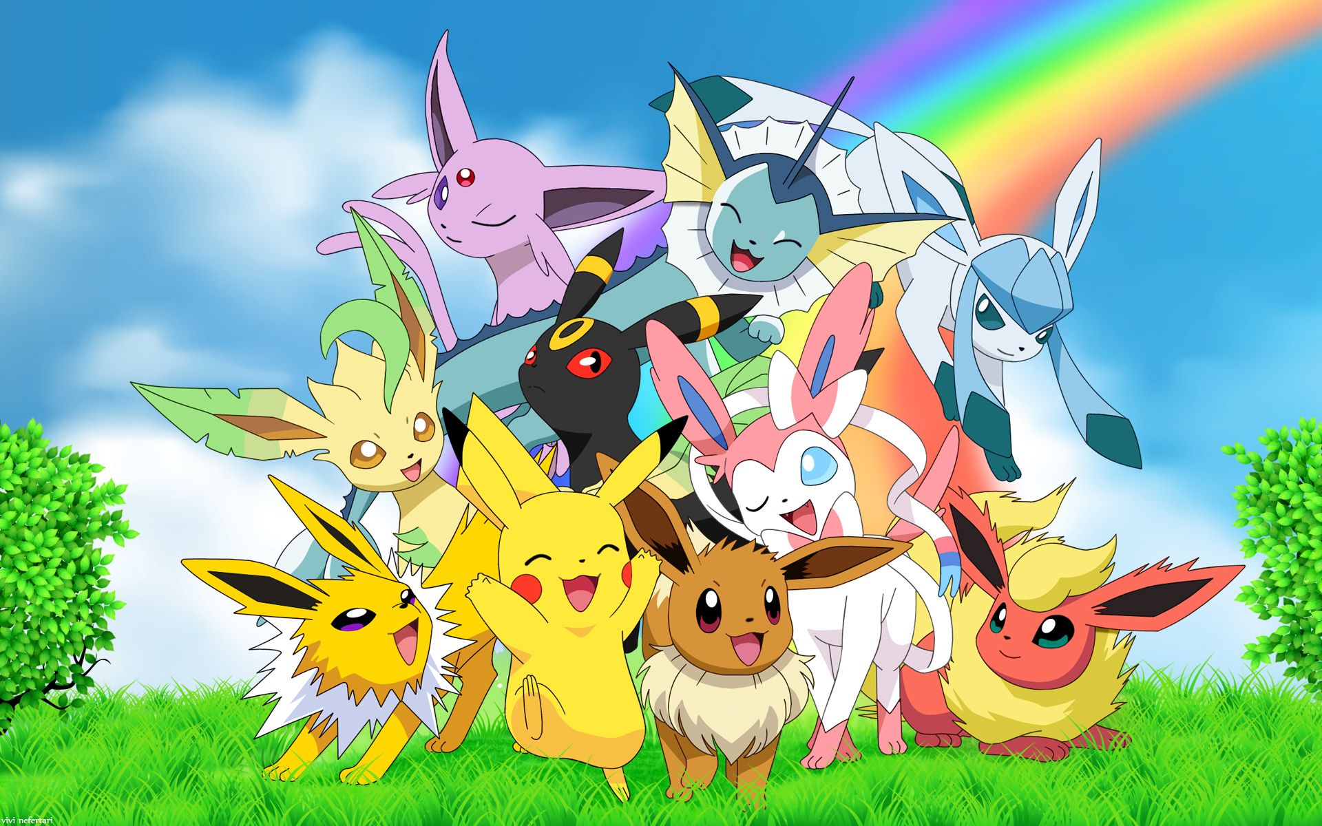 Vaporeon Pokémon con bolle, 750x1334 Full HD Verticale, iPhone