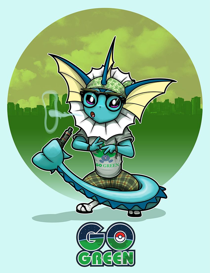 Vaporeon Pokémon subacqueo blu, 1920x1080 Full HD 1080p, Desktop