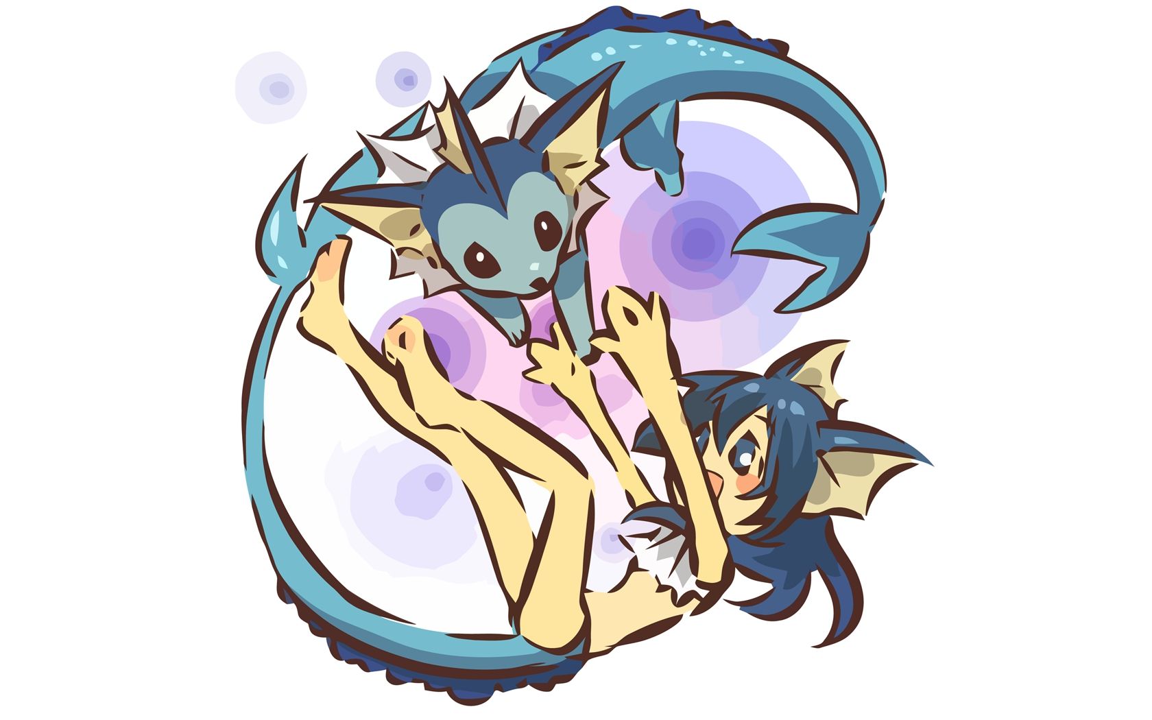 Vaporeon Pokémon acqua, 1920x1080 Full HD, Desktop