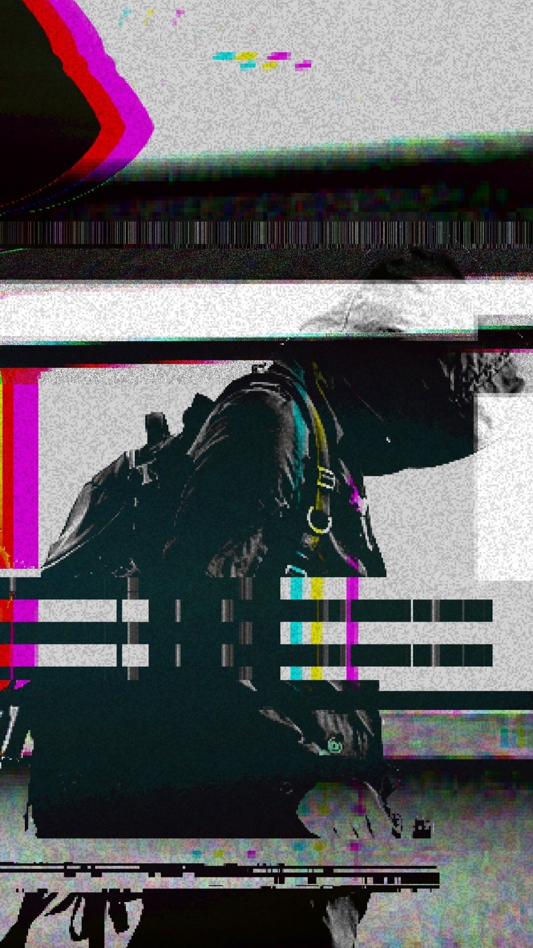 Vaporwave palme bandiere Norvegia, 1920x1080 Full HD 1080p, Desktop