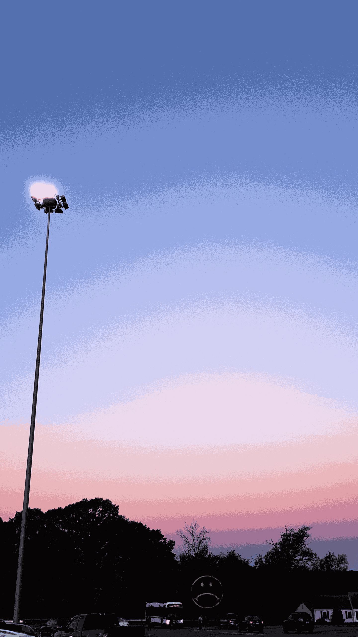 Isola vaporwave con palme, 1920x1080 Full HD, Desktop