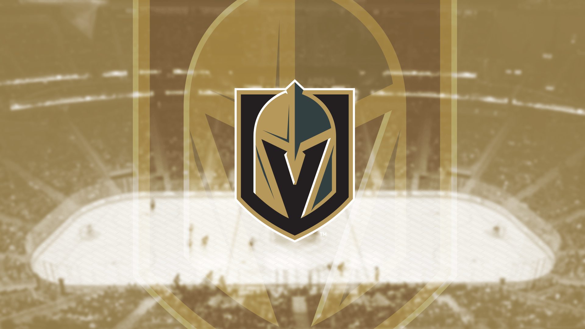 Logo Vegas Golden Knights arena, 1920x1080 Full HD, Desktop