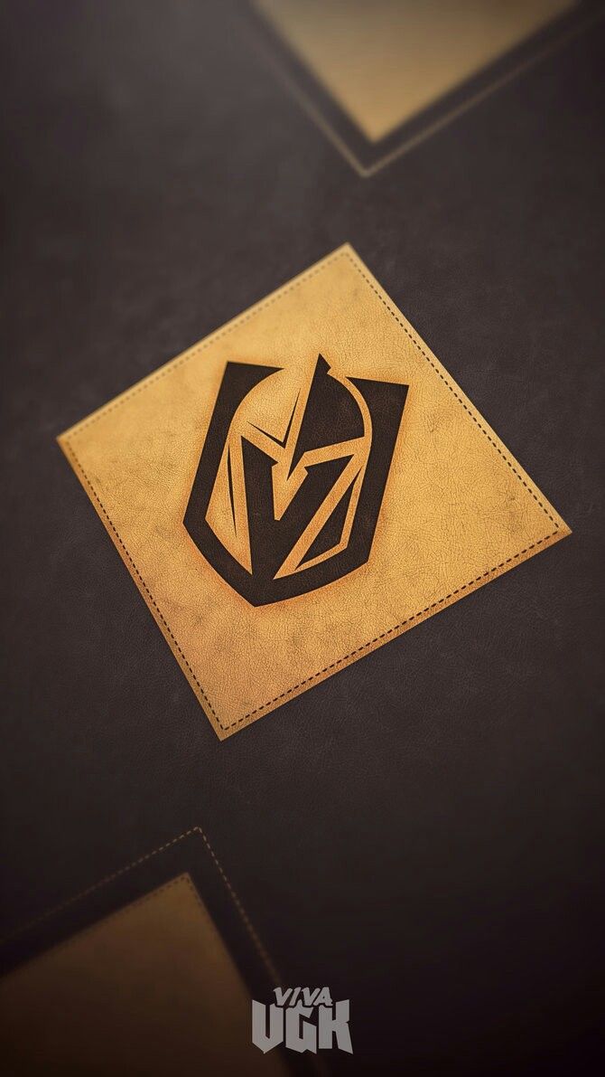 Logo Vegas Golden Knights oro, Las Vegas, 670x1191 Full HD Verticale, iPhone Plus