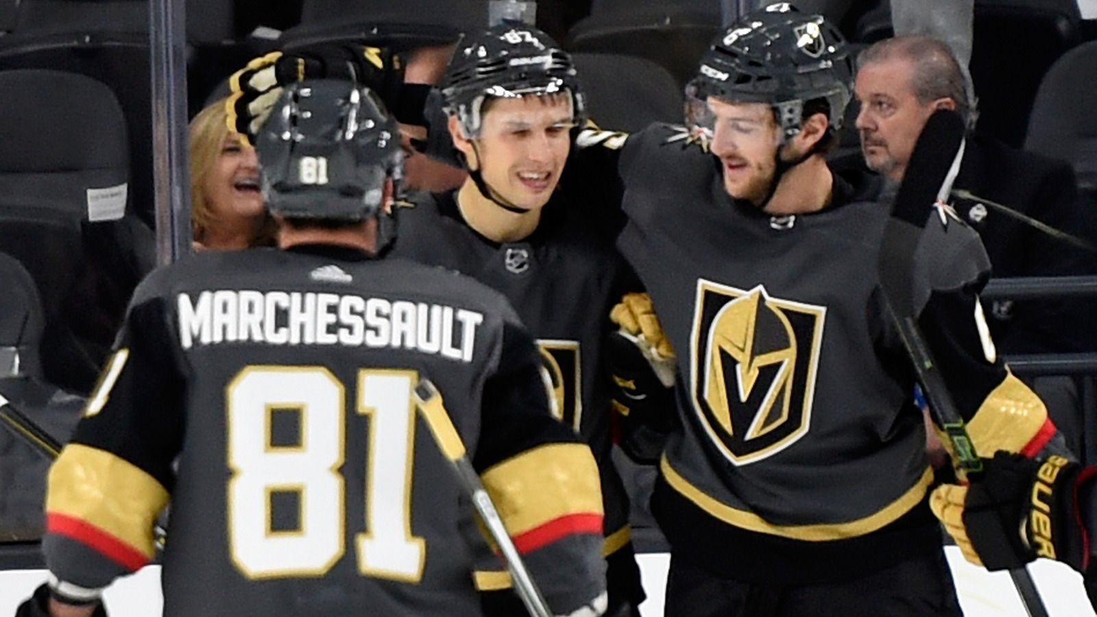 Giocatori hockey Vegas Golden Knights, 1600x900 900p, PC